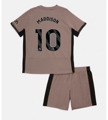 Tottenham Hotspur James Maddison #10 Tercera Equipación Niños 2023-24 Manga Corta (+ Pantalones cortos)